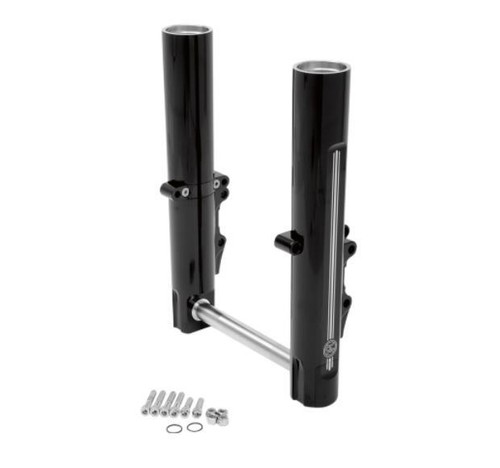 Performance Machine 0208-2096-BM Fork Leg Kit for Stock or Calipers-Dual
