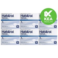 Habitrol Nicotine Patch STEP 3 - 7mg - 168 patches - 6 boxes - QUIT Smoking Now