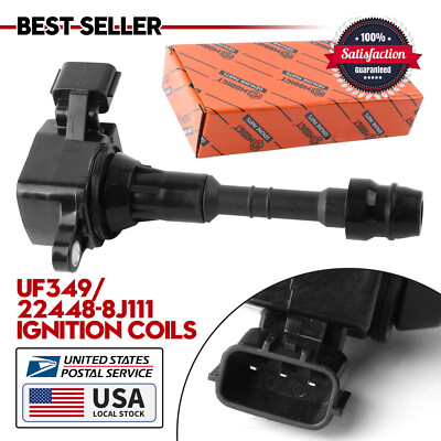 1X Genuine Ignition Coils 22448-8J115 For Nissan Altima Maxima Frontier UF349 US