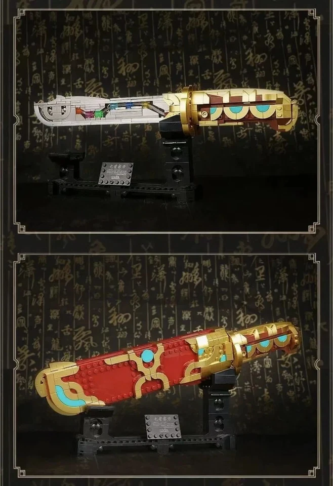 DECOOL 11008 Heroes of the Three Kingdoms Seven-Star Sword Model Toy 600 pcs - Image 4 of 4