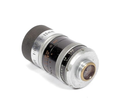 Switar 13mm F0.9 AR D mount cine lens #5179 (Kern Paillard) | eBay