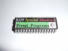 Alesis Q20 'SPECIAL SHADOWS' 100 PRESET PROGRAMS EPROM Copyrighted