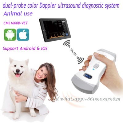 CMS1600B-VET Color Doppler Ultrasound Diagnostic System with Software Dual Probe
