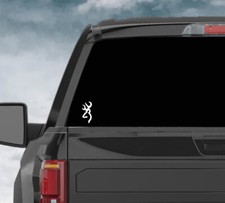 Browning Transfer sticker 3.75 inch - white new
