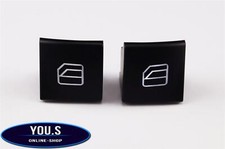 2 x f&uuml;r MERCEDES A-Klasse W169 Fensterheber Schalter Knopf - Vorne L Fahrerseite