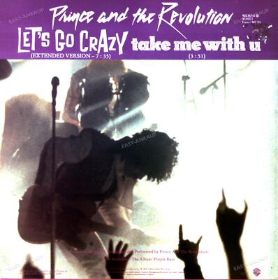 Prince And The Revolution - Let's Go Crazy / Take Me With U / Erotic.. Maxi .