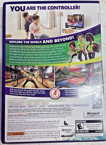 Videogioco Kinect Adventures (Microsoft Xbox 360, 2010) - Foto 5 di 5