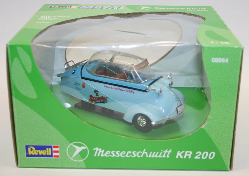 Revell 1/18 Scale Diecast Model Car 08964 - Messerschmitt KR200 - Blue - Bild 2 von 3