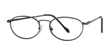 Reptile Komodo Designer Reading Glasses in Gun Metal ; 0.50