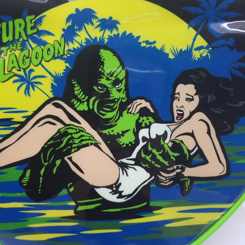 Rock Rebel Creature from the Black Lagoon Crossbody Heart Shaped Shoulder Bag - Image 2 of 4