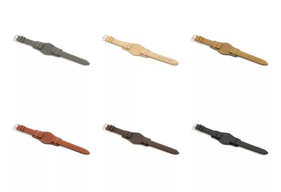RIOS1931 Tula - Yuchten Leather Watch Band (204) - 6 Colors - 3 Bar Widths