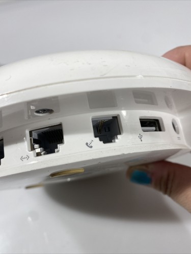Apple AirPort Extreme Base Station 54 Mbps 10/100 Wireless Router Model A1034 - Afbeelding 12 van 14