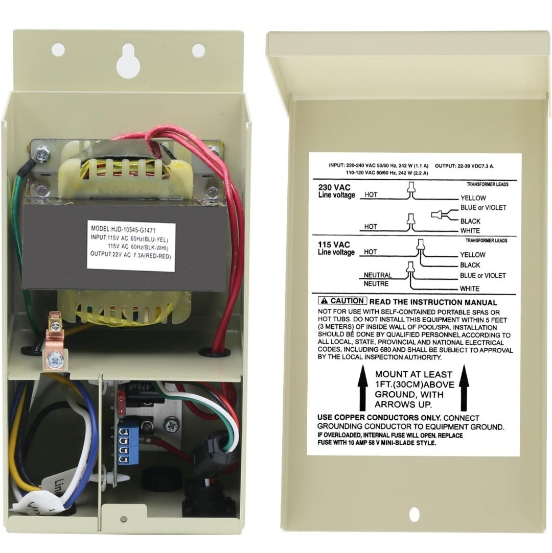 Salt Chlorine Generator Power Center 520556 For Pentair IntelliChlor IC20-60 New