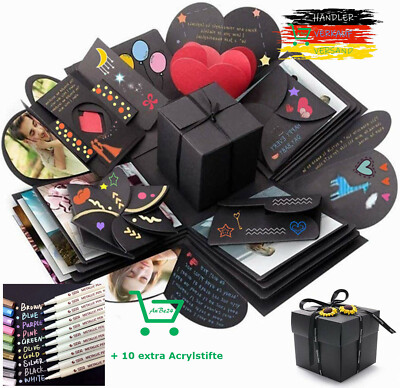 Weihnachts-Überraschungs-Geschenkbox – Pop-Up Geldkassette Zum Selberbasteln, Ideal Als Geldgeschenk Für Frauen & Männer