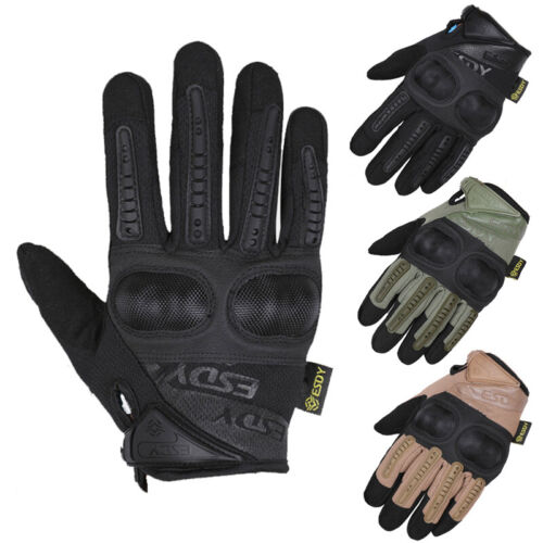 Tactical Mechanic Wear Safety Gloves Heavy Duty Work Security Police PPE Gear - Picture 1 of 15