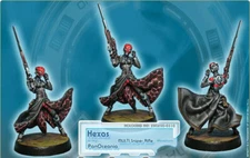 INFINITY Primed Female Hexa Sniper Hexas PanOceania Corvus Belli vCB spTeam