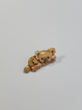 JJ Jonette Painted Kaola Bear Lapel Pin Small Size 