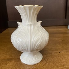 Vintage Lenox Elfin 4.5" Bud Vase Ivory with Gold Trim Made in USA