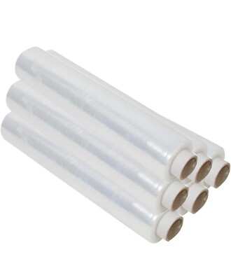 Aspect Dicke Palettenfolie Frischhaltefolie Schwerlast Schrumpffolie 40cm x250 Meter 6 Stück