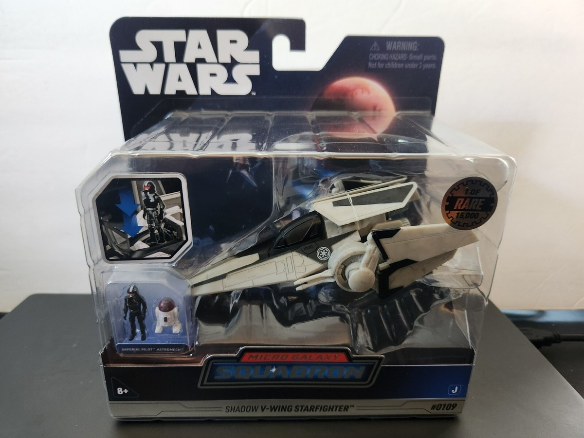 MICRO MACHINES MICRO GALAXY SQUADRON SHADOW V-WING STARFIGHTER(CHASE)1 OF  15000 - Main Image