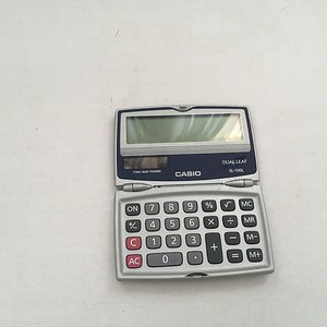 casio dual leaf calculator