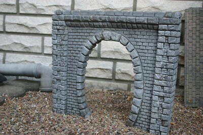 No.7 Tunnelportal Spur G vers. Farben Beton LGB Gartenbahn Wetterf. Frostsicher