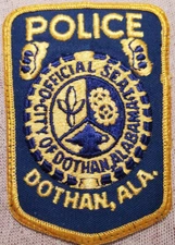 AL Dothan Alabama Police Patch