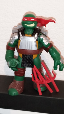 TMNT Figur Flingers Sai Throwing Raphael Figur Schildkröten Ninja Turtles