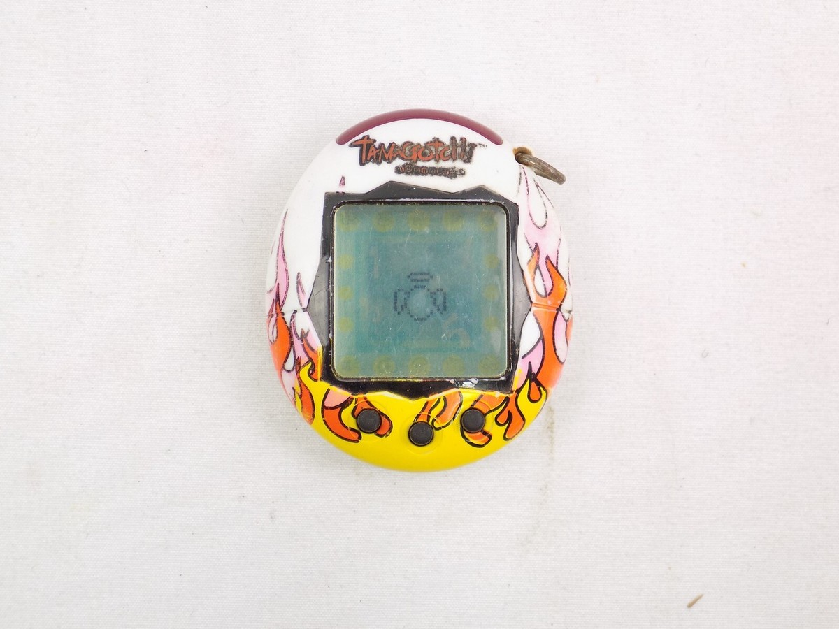 Tamagotchi White Flame Bandai 2004 | eBay Australia
