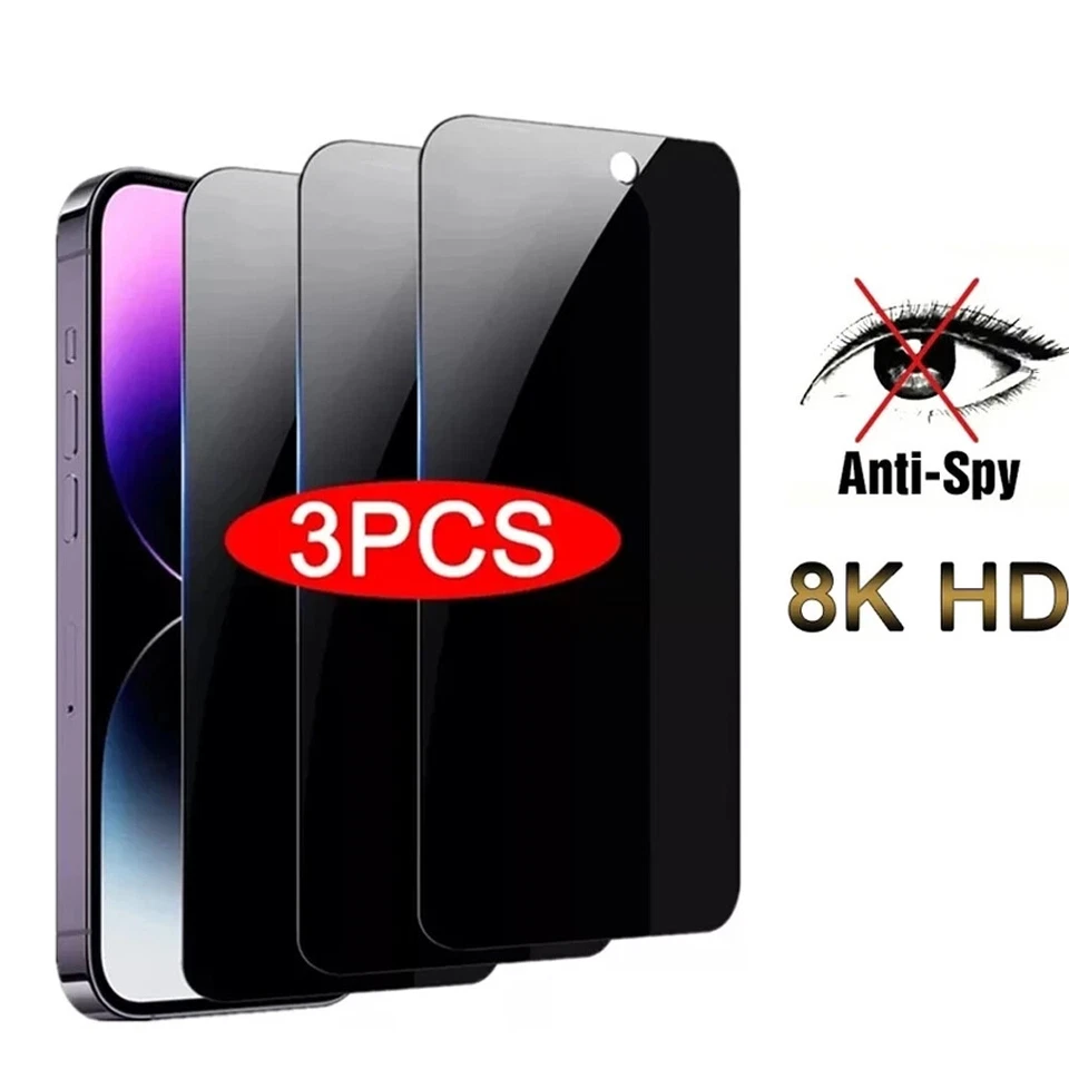 For LG G3/G5/G6 prime/K10 2018 Privacy Anti-Spy Tempered Glass Screen Protector - Image 4 of 4