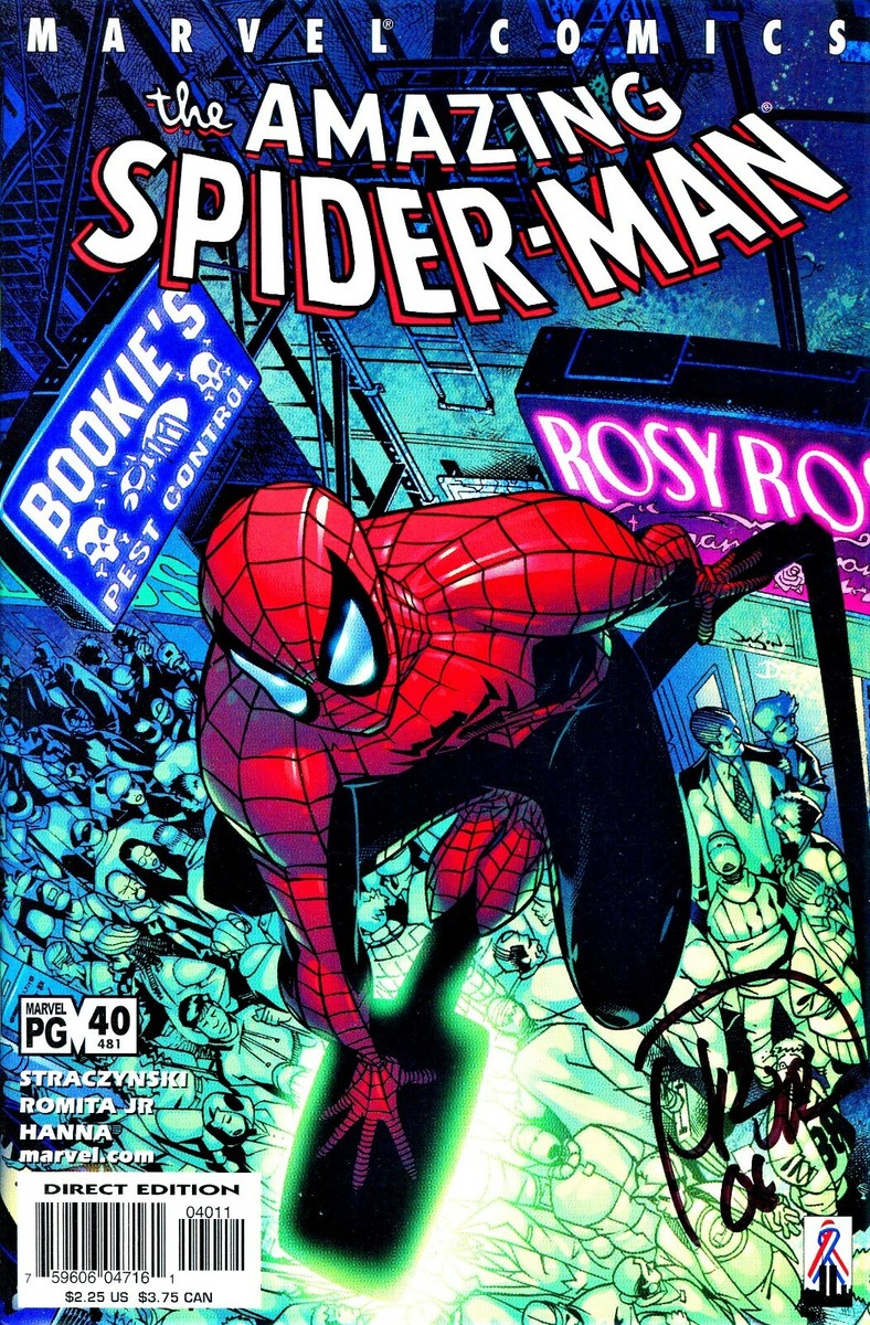 ジョン・ロミータ・Jr氏 直筆サイン Spider-Man CGC9.8 Ultimate Spider-Man #1 CGC SS 9.8 Sixth Printing Signed by