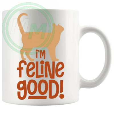 Im Feline gute Katzenliebhaber Neuheit Geschenke für ihn ihre Freunde Kollegen Arbeit