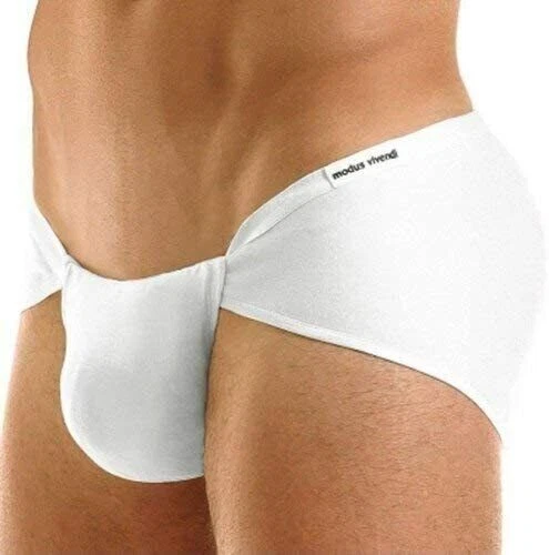 4 X Indian Underwear Langot Supporter loincloth Cotton White Free Size Men  Gym