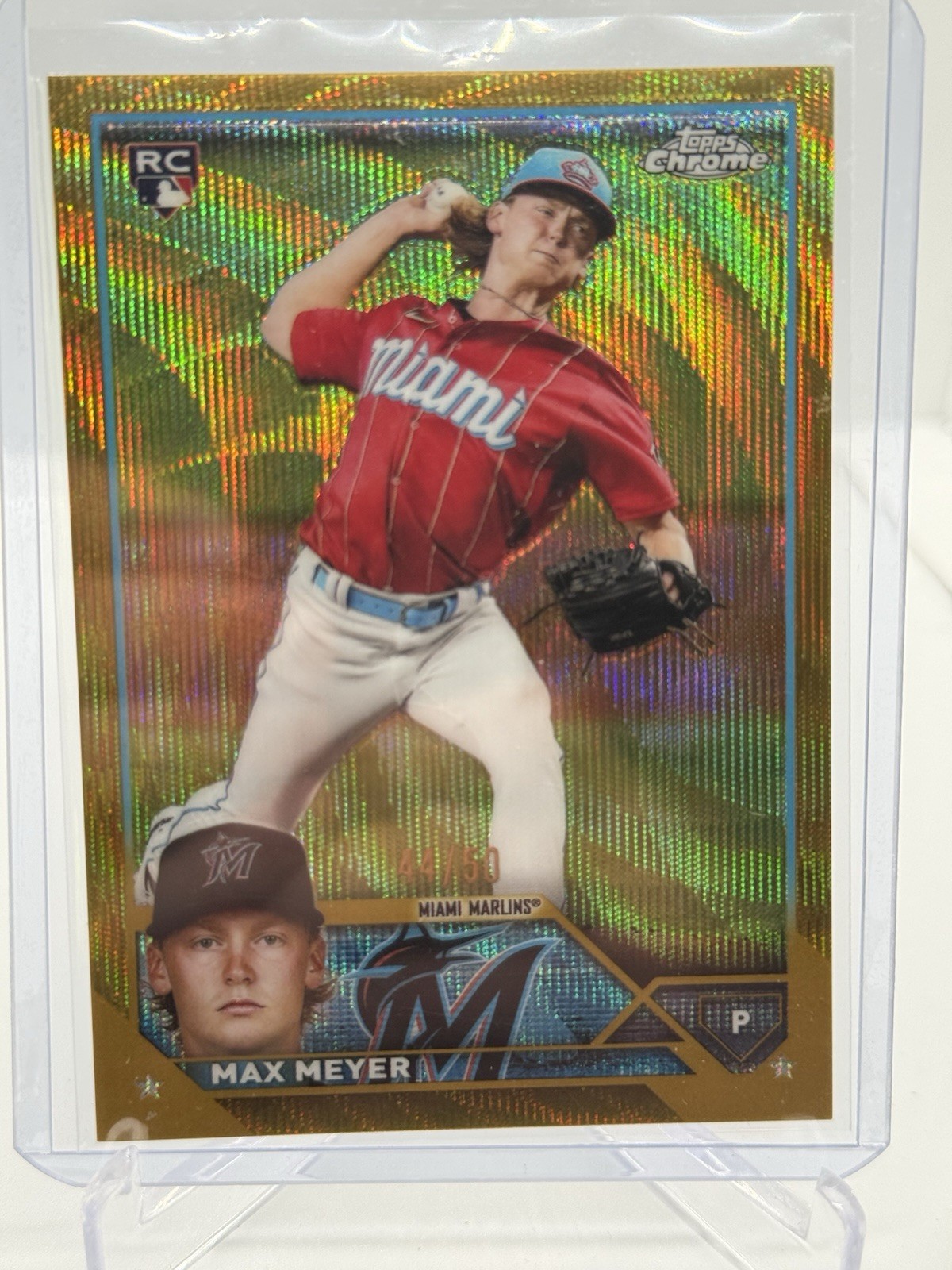 Max Meyer RC Gold Wave Refractor 29/50 2023 Topps Chrome Rookie #104