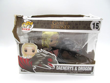 Funko Pop! Rides Juego de Tronos ~ Daenerys & Drogon) #15 - Caja dañada