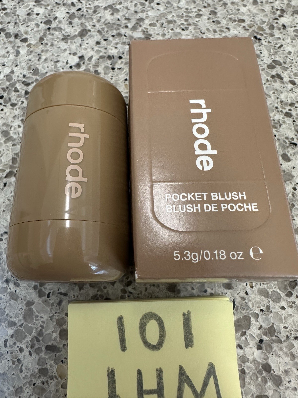 Rhode Pocket Blush JUICE BOX (Hot Pink) .18oz /5.3g FULL SZ BRAND NEW SEAL BOX