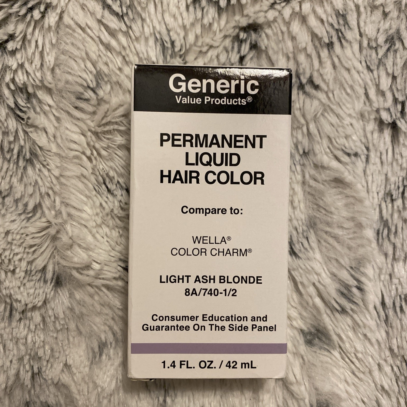Generic Value Products 8A/740-1/2 Light Ash Blonde Permanent