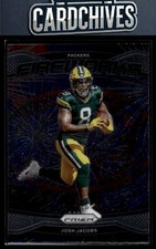 Josh Jacobs 2024 Panini Prizm #5 Fireworks