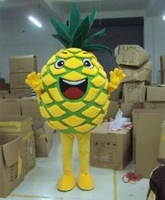 cartoon pineapple Mascot Costume Cosplay Party Dress Clothing Halloween Adult