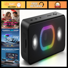 Portable Bluetooth Speaker - IPX6 Waterproof, 16W HD Sound, 24H Playtime, TWS, L