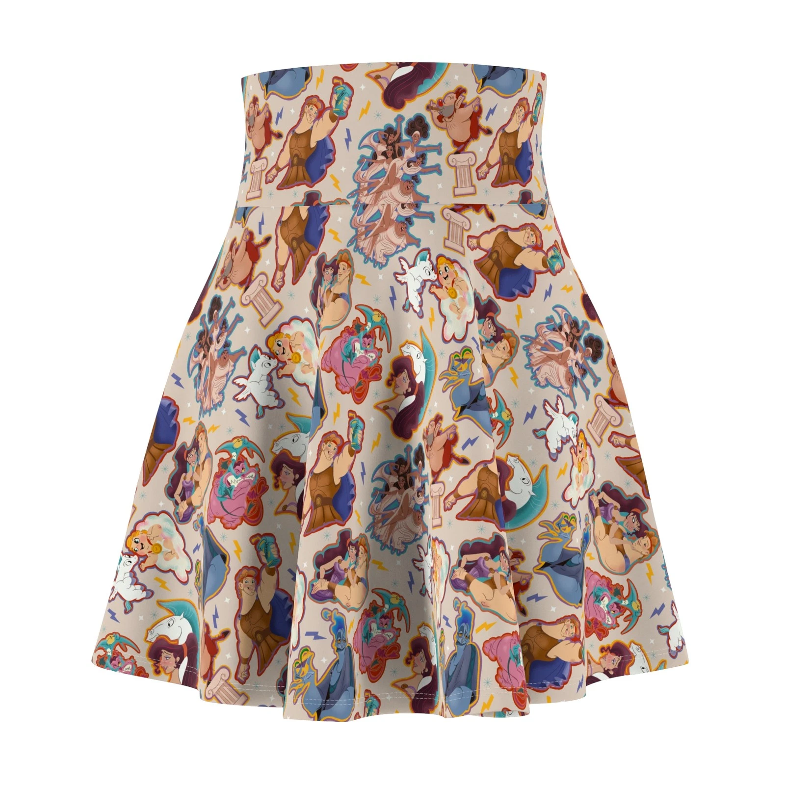 Hercules Women's Skater Skirt, Gift for Her