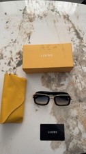 Loewe Square Sunglasses Black Frame Gray Gradient Lenses UV400 LW40093I-05B