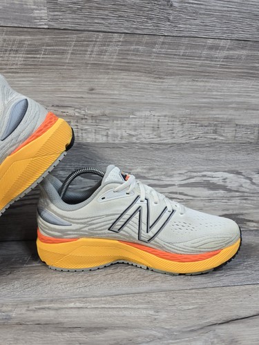 New Balance Fresh Foam 860v12 "White Vibrant Orange" M860A12 Herren Größe 8,5 Schuhe - Bild 12 von 13