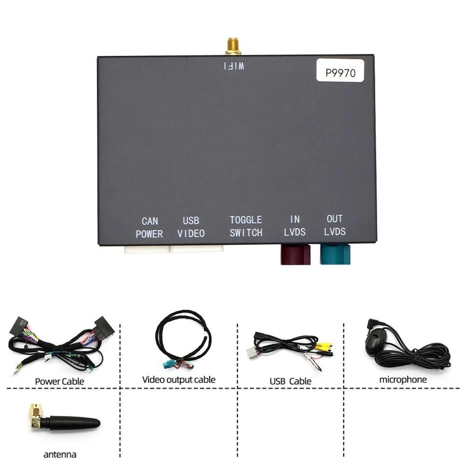 Reequipamiento inalámbrico Carplay para BMW I3 I01 I8 I12 2013 2014-2018 con sistema NBT Foto 2 de 4