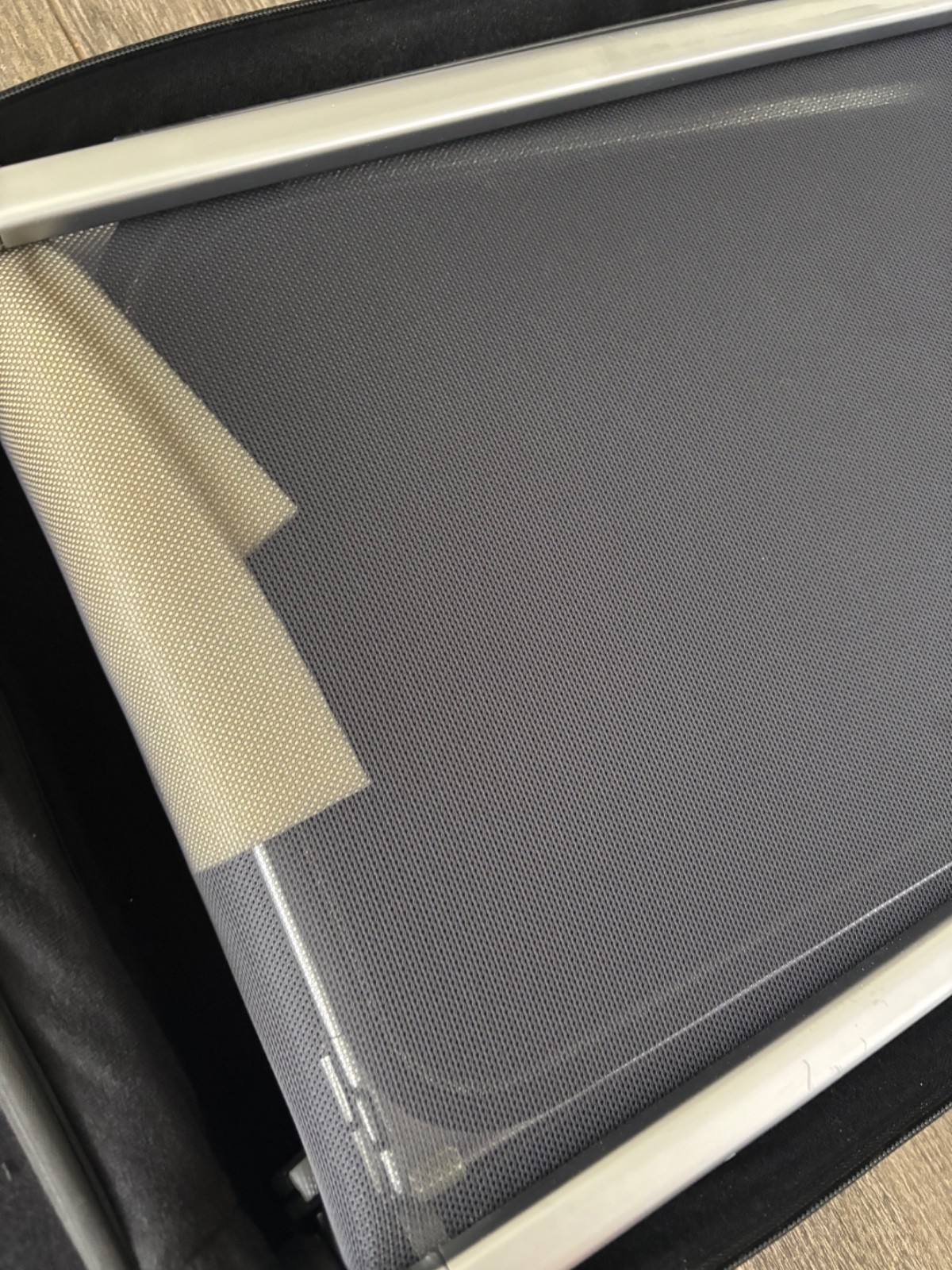 Bentley GTC convertible wind screen deflector - like new condition case included