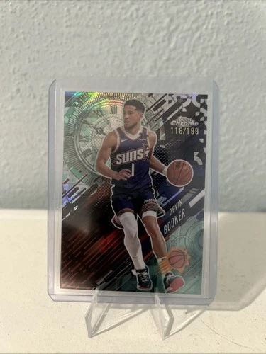 2025 Topps Chrome Devin Booker Refractors Aqua (RAW)