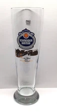 Tall Schneider Weisse Beer Glass 0.5l G.Schneider and Sohn Weizen Pilsner Glass
