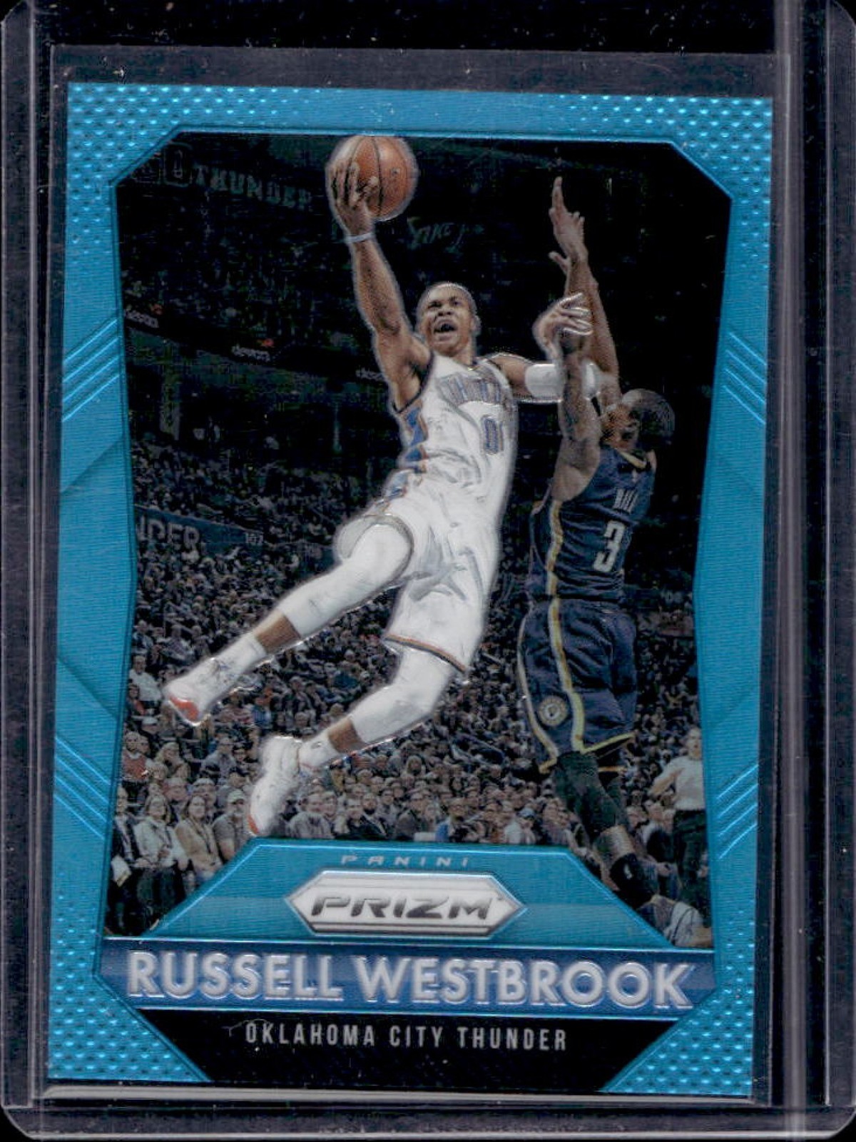 2015-16 Prizm Russell Westbrook Light Blue Prizm #172/199 Thunder