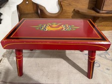 VTG Pennsylvania Dutch Folk Art Paint Wood Fo...