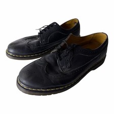 Dr. Martens Brogue WingtipSmooth Leather Oxfords LaceUp Black 12